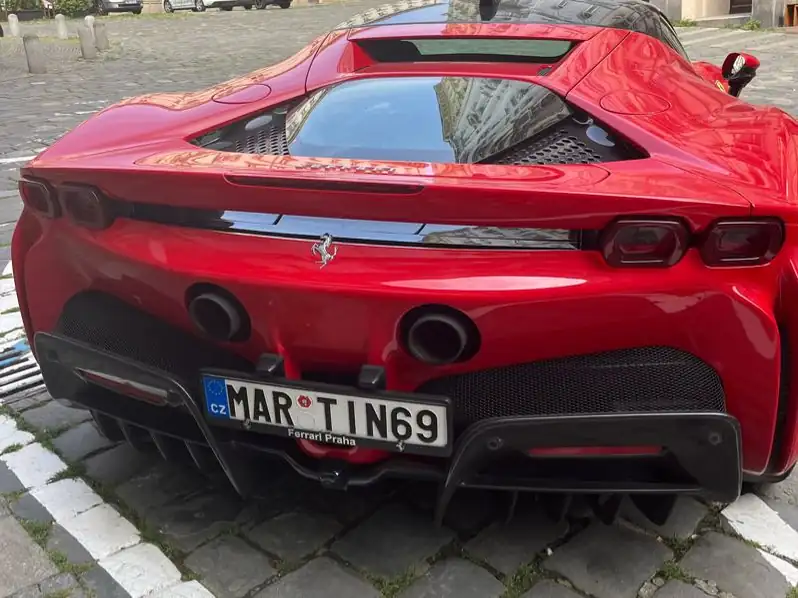 Ferrari SF90 Stradale spotted in Brno