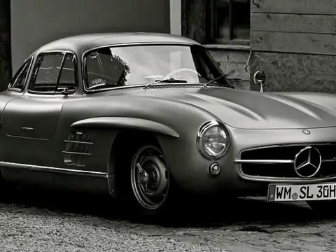 Mercedes-Benz 300SL (1955) spotted in Shcherbanka, Ukraine