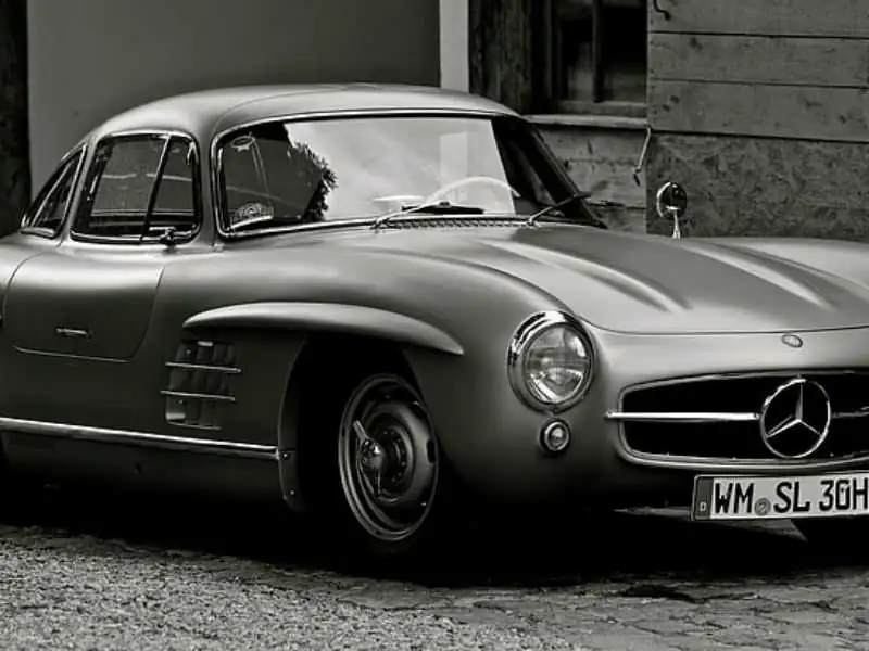 Mercedes-Benz 300SL (1955) spotted in Stepove, Ukraine