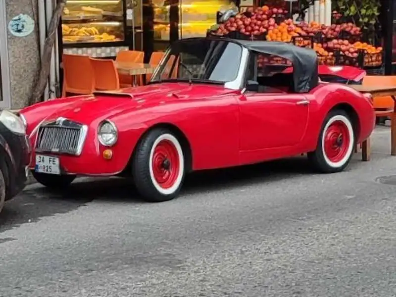 MG MGA (1955) spotted in Istanbul, Turkey