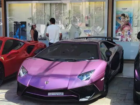 Lamborghini Aventador spotted in Roubaix