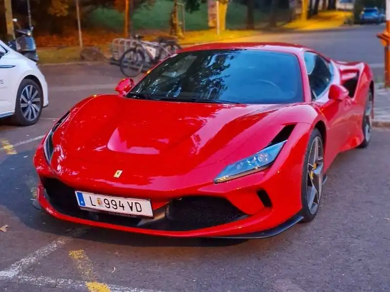 Ferrari F8 Tributo (2020) spotted in Linz, Austria