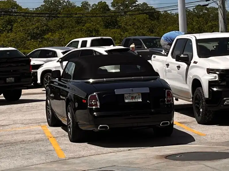 Rolls-Royce Dawn spotted in Islamorada