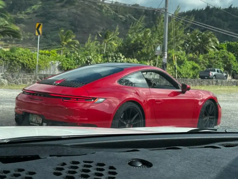 Porsche 911 (2022) spotted in Koolauloa, United States