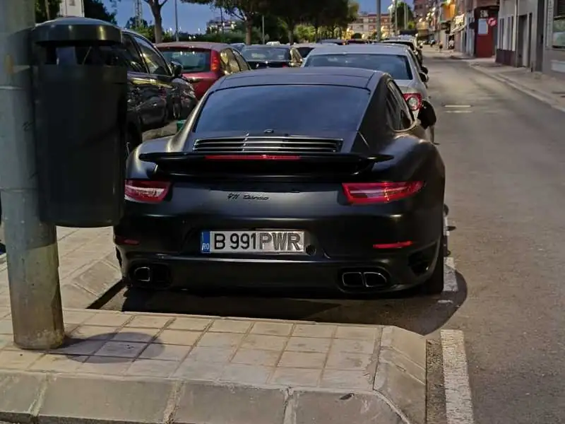 Porsche 911 Turbo (2015) spotted in Valencia, Spain