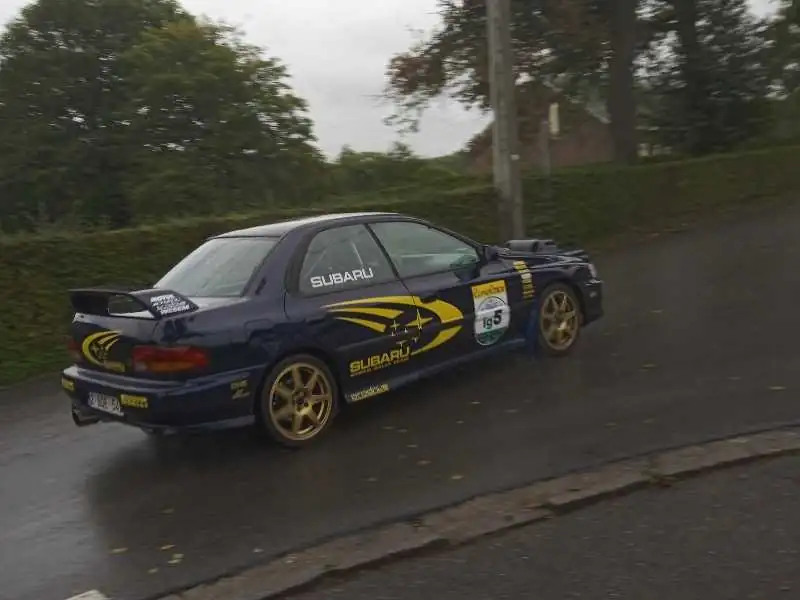 Subaru Impreza WRX (1999) spotted in Liège, Belgium
