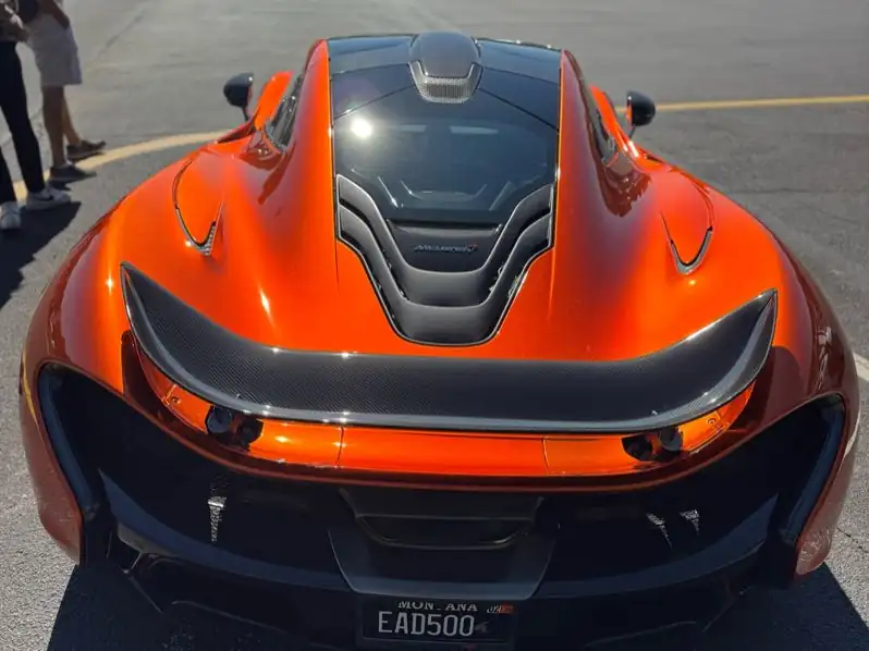 McLaren P1 spotted in Cadwell