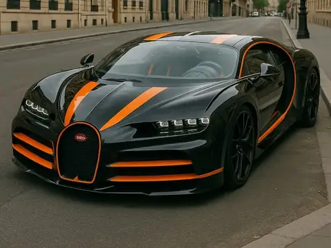 Bugatti Chiron (2019) spotted in Grythyttan, Sweden