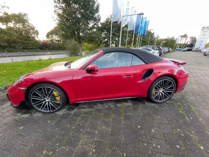 Porsche 911 Turbo S Cabriolet (2021) spotted in Flensburg, Germany