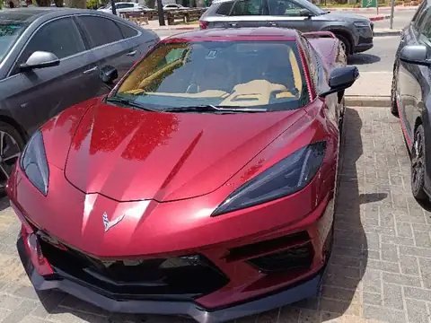 Chevrolet Corvette C8 (2023) spotted in Beersheba, Israel