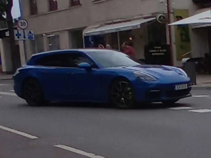 Porsche Panamera Sport Turismo (2020) spotted in Klaipėda, Lithuania