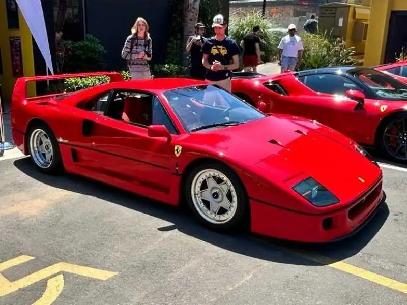 Ferrari F40 spotted in Johannesburg
