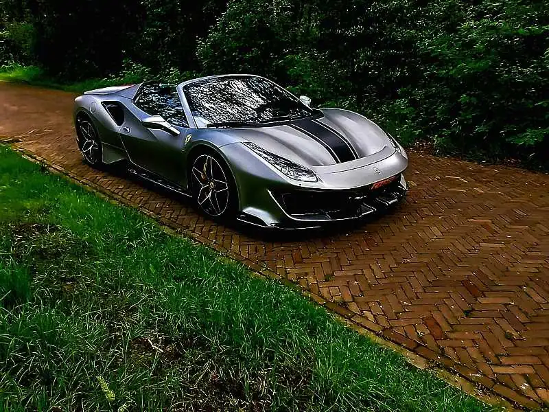 Ferrari 488 Pista Spider (2019) spotted in Groningen, The Netherlands