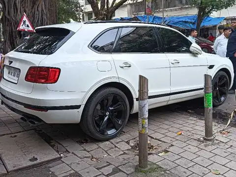 Bentley Bentayga spotted in Mumbai