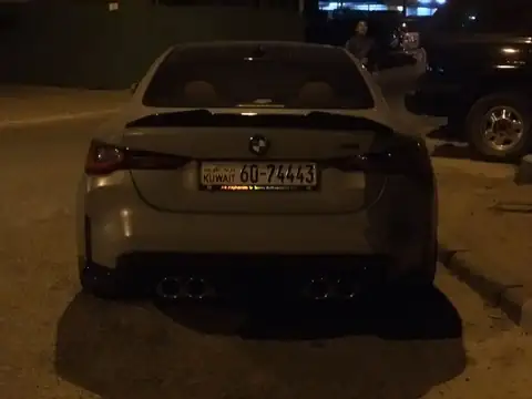 BMW M4 (2022) spotted in Şabāḩ as Sālim, Kuwait