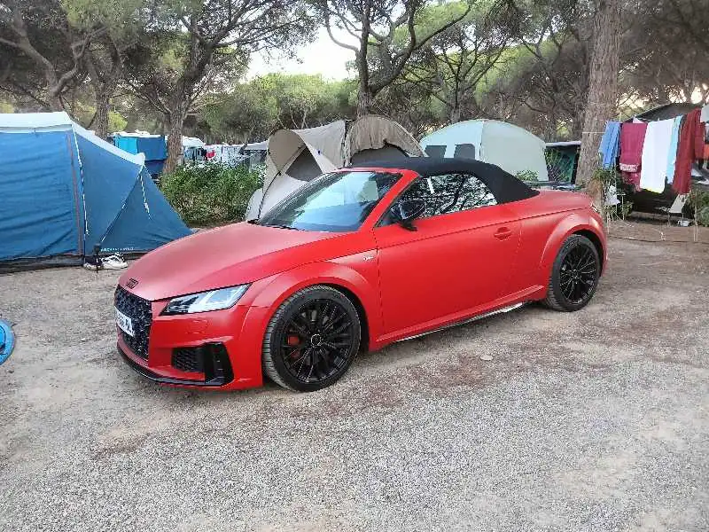 Audi TT RS Roadster (2021) spotted in Girona, Spain