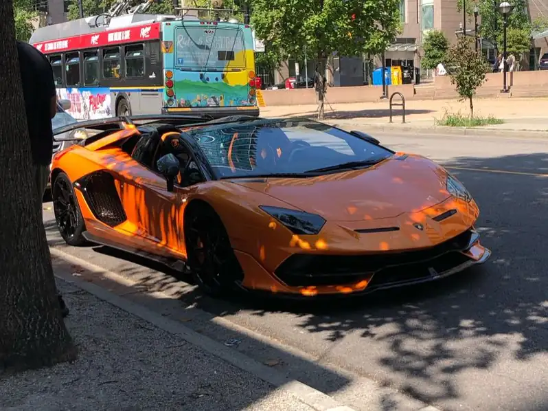 Lamborghini Aventador SVJ Roadster (2019) spotted in Vancouver, Canada