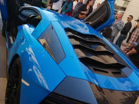 Lamborghini Aventador spotted in Cassino