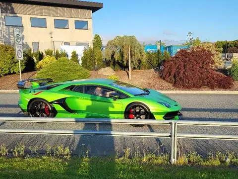 Lamborghini Aventador (2022) spotted in Sandnes, Norway