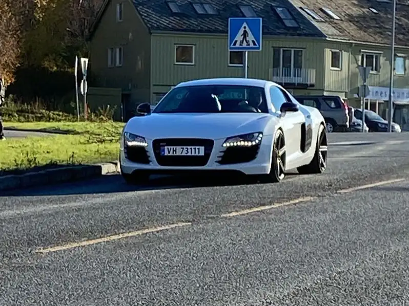 Audi R8 spotted in Trondheim