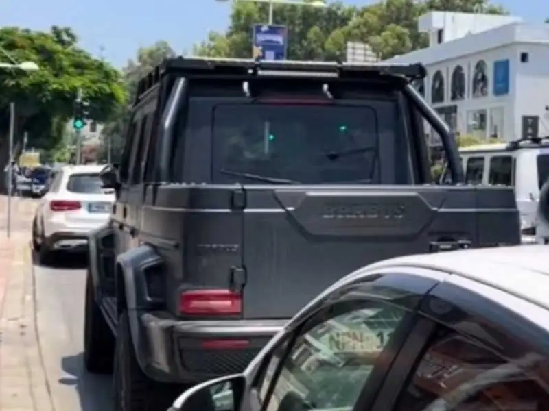 Brabus G-Class spotted in Limassol