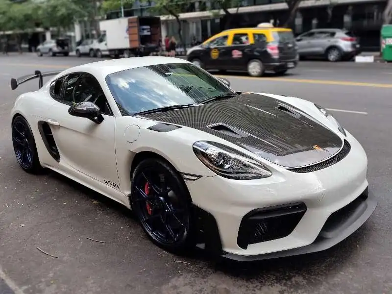 Porsche Cayman GT4 RS (2022) spotted in Buenos Aires, Argentina