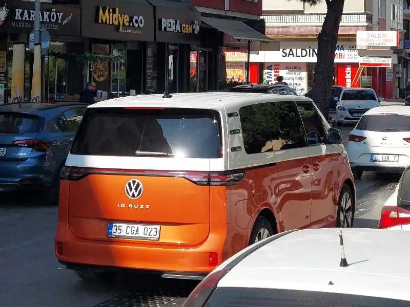 Volkswagen ID. Buzz (2022) spotted in İzmir, Turkey