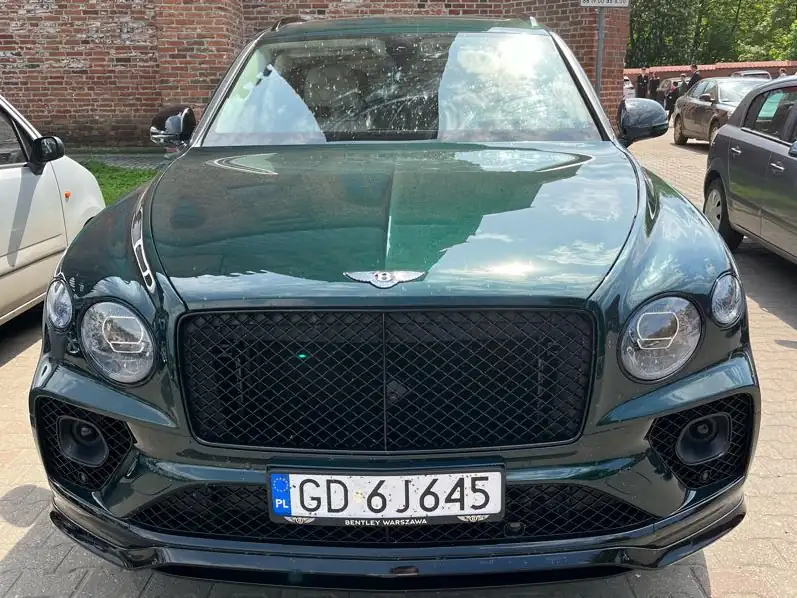 Bentley Bentayga spotted in Braniewo