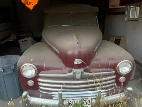 Ford Super Deluxe (1947) spotted in Bayan-Ovoo, Mongolia
