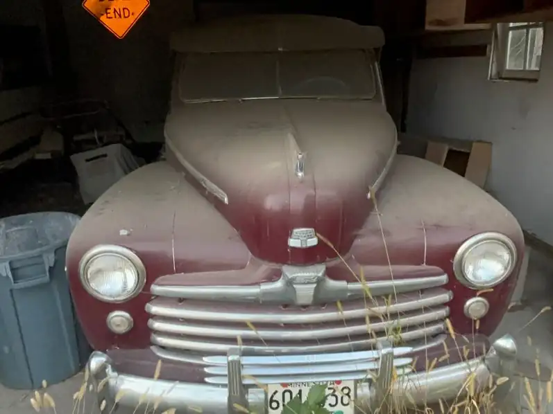 Ford Super Deluxe (1947) spotted in Hami, Mongolia
