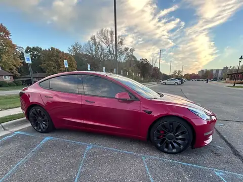 Tesla Model 3 (2022) spotted in Taylor, United States