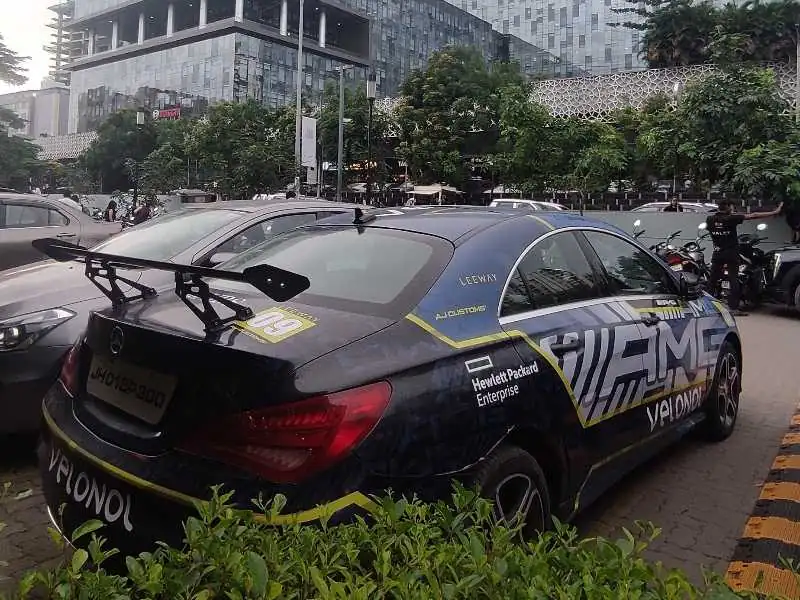 Mercedes-Benz CLA 45 AMG spotted in Pimpri-Chinchwad