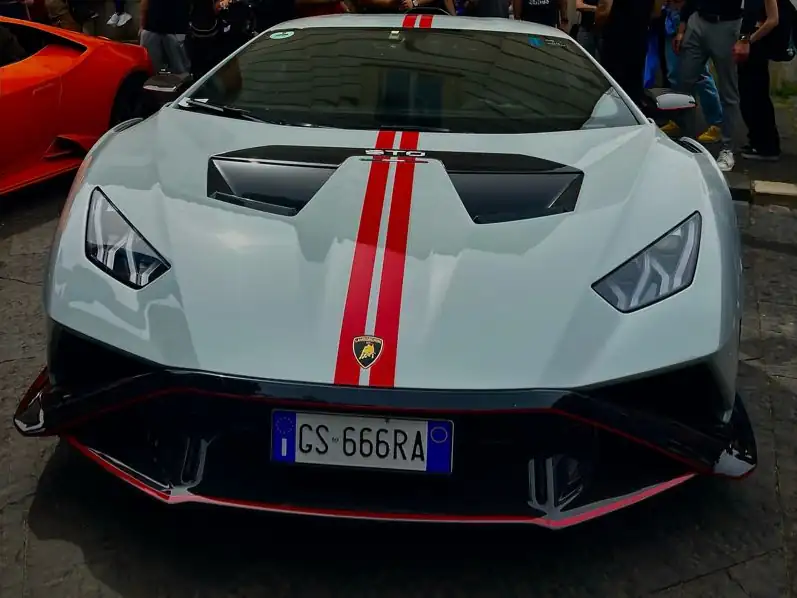 Lamborghini Huracán STO (2021) spotted in Caserta, Italy