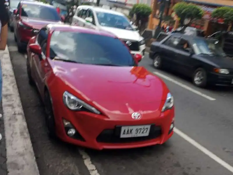Toyota 86 (2012) spotted in Baguio, Philippines