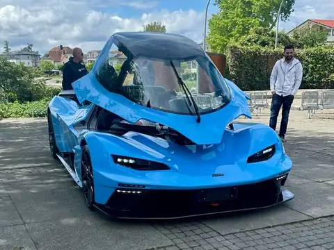Gordon Murray T.50 (2022) spotted in Friedrichshafen, Germany