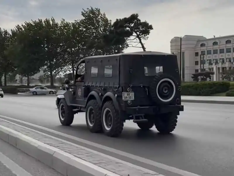 GAZ 66 (1970) spotted in Baku, Azerbaijan