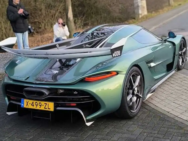 Koenigsegg Jesko (2021) spotted in Agnita, Romania