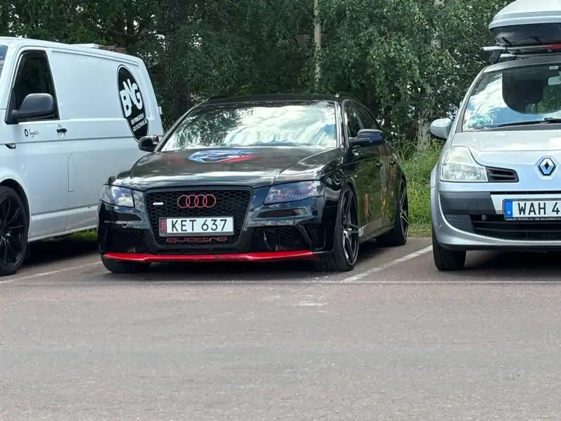 Audi RS4 spotted in Rättvik