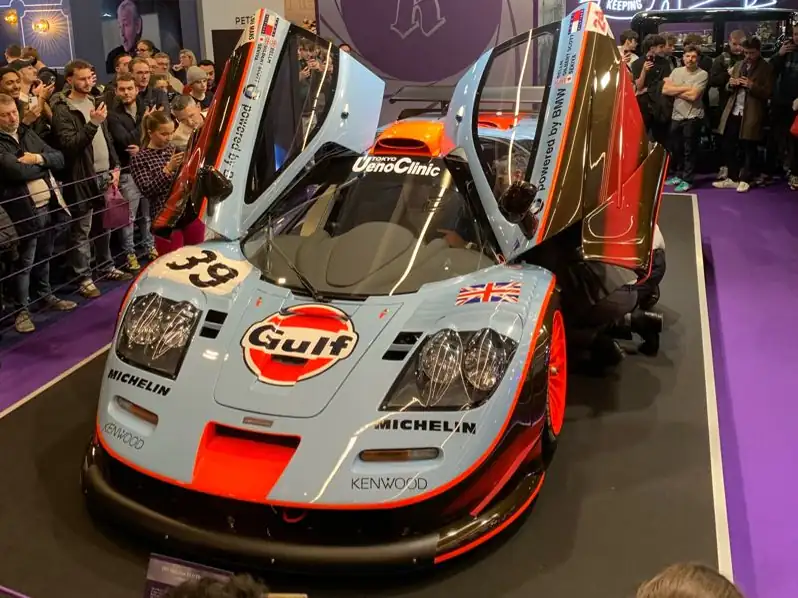 McLaren F1 GTR (1995) spotted in Paris, France