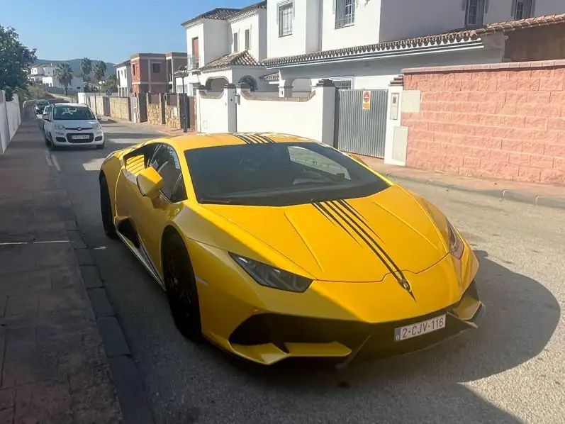 Lamborghini Huracán spotted in Estepona