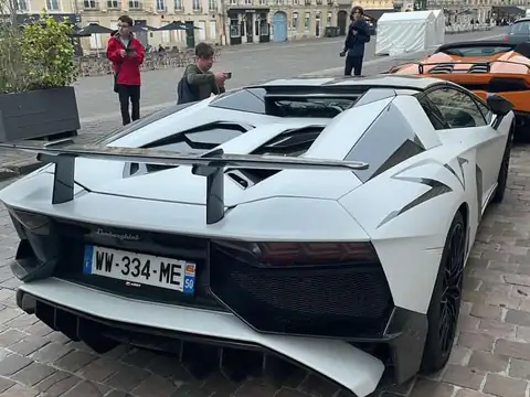 Lamborghini Aventador spotted in Caen
