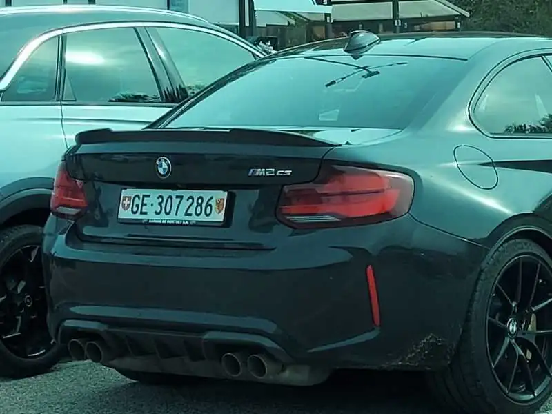 BMW M2 CS (2020) spotted in Les Rousses, France
