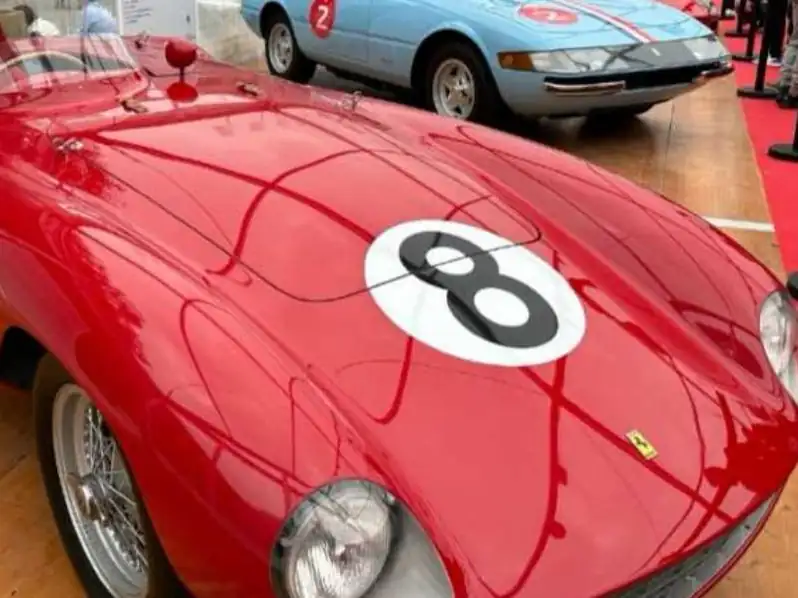 Ferrari 250 Testa Rossa (1957) spotted in Rome, Italy