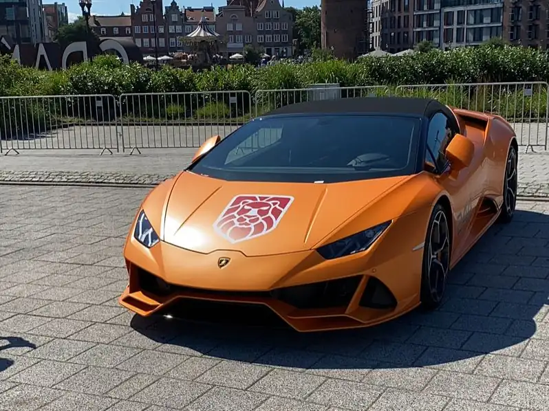 Lamborghini Huracán spotted in Gdańsk