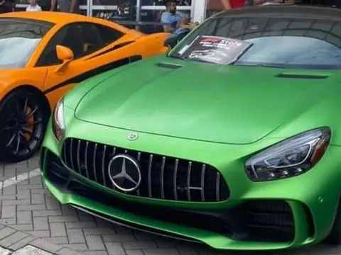 Mercedes-Benz AMG GT spotted in Brčko
