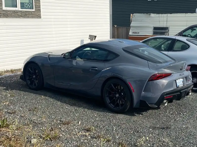 Toyota Supra (2020) spotted in Yellowknife, Canada
