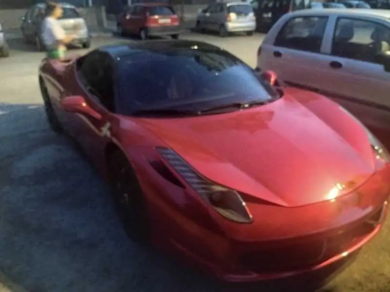 Ferrari 458 Italia (2010) spotted in Perugia, Italy