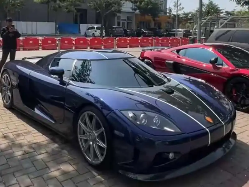 Koenigsegg CCX (2006) spotted in Jakarta, Indonesia