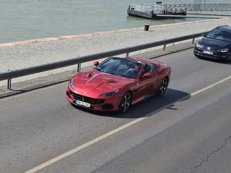 Ferrari Portofino spotted in Budapest