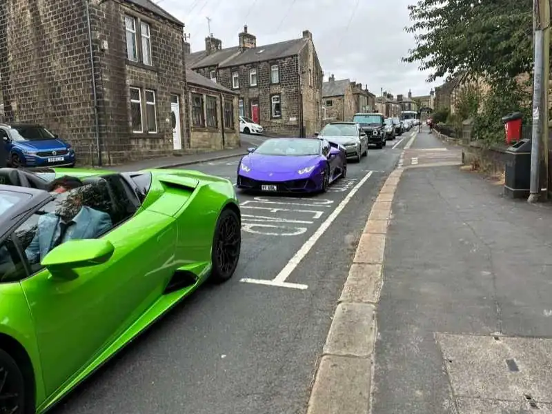 Lamborghini Huracán spotted in Bradford